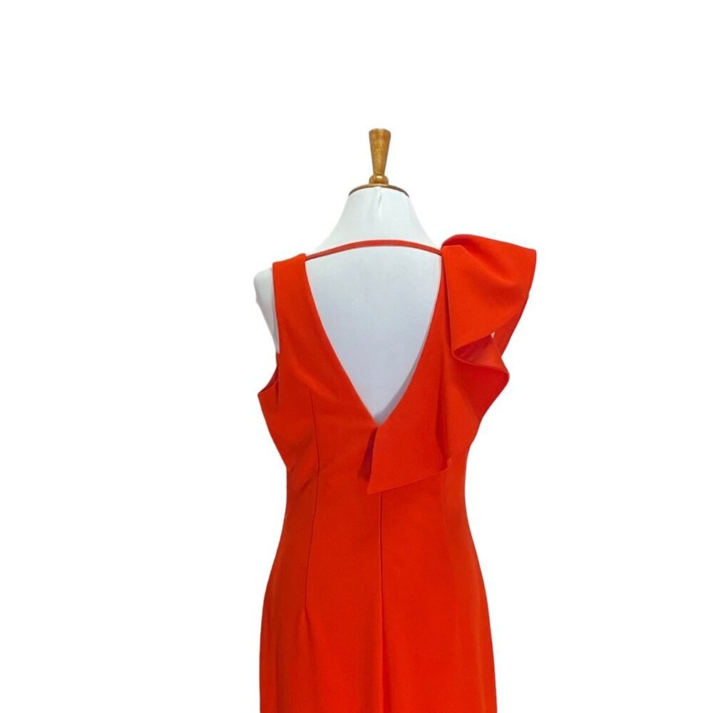 Badgley Mishka Bella Camille Gown Red Size 8 NWT Stealth Wealth Formal Glam - Picture 11 of 13